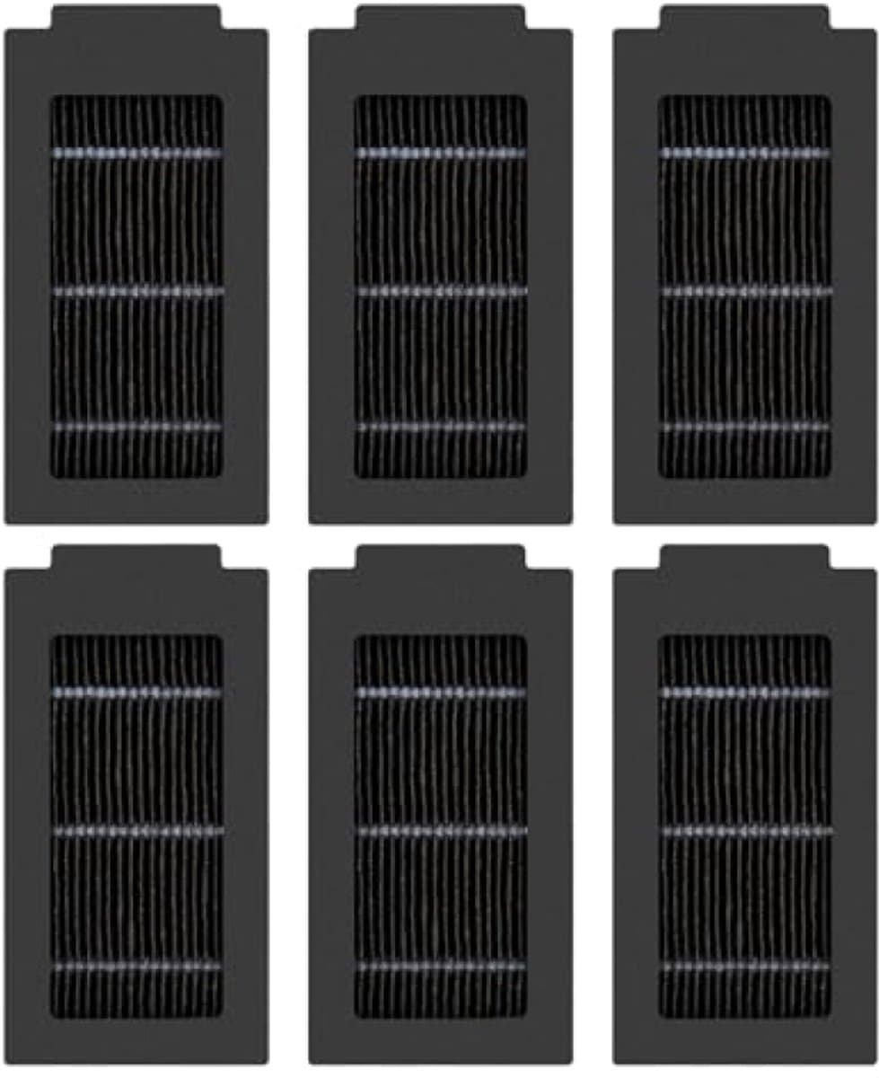6 Stuks HEPA Filters voor Ecovacs Deebot T50 Omni / T50 Pro / T50 Pro Omni / T50 Max Pro Omni / T30C Omni Robotstofzuiger - Vervangingsfilters door PromoHome — afbeelding 1