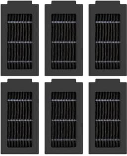 6 Stuks HEPA Filters voor Ecovacs Deebot T50 Omni / T50 Pro / T50 Pro Omni / T50 Max Pro Omni / T30C Omni Robotstofzuiger - Vervangingsfilters door PromoHome — thumbnail 1