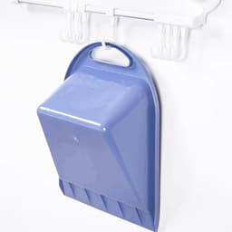 Compacte Stoffer - Handige Blik - Snel Opruimen - Kam met fijne tanden - 28.5 cm - Blauw — thumbnail 2