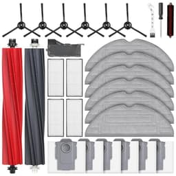 28-delige accessoireset voor Roborock S8 Pro Ultra robotstofzuiger - 2 hoofdborstels, 6 stofzakken, 6 dweilpads, 4 HEPA-filters, 6 zijborstels, 2 reinigingsaccessoires - PromoHome — thumbnail 1