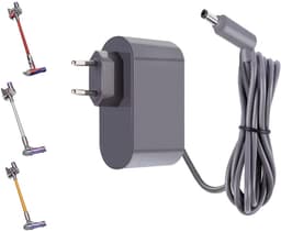 26.1V Oplader Geschikt voor Dyson V6 V7 V8 - Vervangende Oplader Geschikt voor Dyson - Universeel - Battery Charger - Stofzuigeradapter - Kabel 1,8 m - Voor Dyson Steelstofzuigers - Voor Animal Stofzuigers Netwerkadapter AC-Ad — thumbnail 1