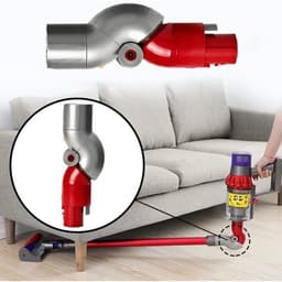 Adapter voor Draadloze Stofzuiger - Snelle Ontgrendeling, Buigbare Aansluiting en Onderste Adapter - Geschikt voor V7, V8, V10, V11, V15, Flexibele Reserveonderdelen — thumbnail 5