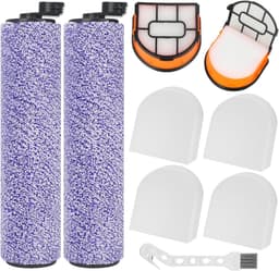 Geschikt voor Shark HydroVac HydroVac XL 3-in-1 / Draadloze Pro XL WDB1F accessoireset (2 roterende borstels, 2 filters, 4 katoenen filterpads) — thumbnail 1