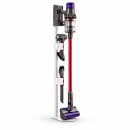 DEGG® - Stofzuiger Standaard Geschikt voor Dyson V7 V8 V10 V11 V12 V15 – Vrijstaand met Accessoirehouders – Zonder Boren – Wit — thumbnail 1