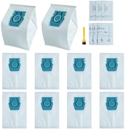 Set van 10 vervangende stofzuigerzakken geschikt voor Miele Guard M1 L1 S1 serie stofzuigers, inclusief 3 filters en 1 borstel - voor dagelijks gebruik in slaapkamers, woonkamers en keukens — thumbnail 1