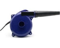 Elektrische Luchtblazer - Stofzuiger en blazer - Stof verwijderen - Dubbele functie - 600 W - Blauw zwart