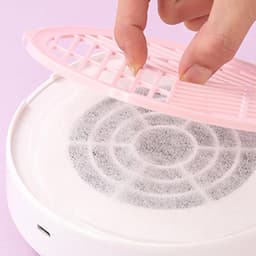 Nagelstofzuiger Elektrisch - Nagelstof Ventilator - Schoon Werken - Stille Motor - 17 x 15.8 x 5.5 cm - Wit — thumbnail 3