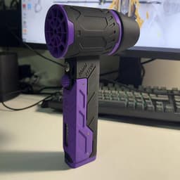 Elektrische Luchtblazer - Draadloze Stofdoek - Apparaten Reinigen - Traploze Snelheid - 4000mAh Batterij - Groen — thumbnail 2