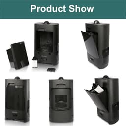 Haarstofzuiger Salons - Automatische Stofzuiger - Snel Opruimen - Touchless Bediening - 2.7L Capaciteit - Zwart — thumbnail 4