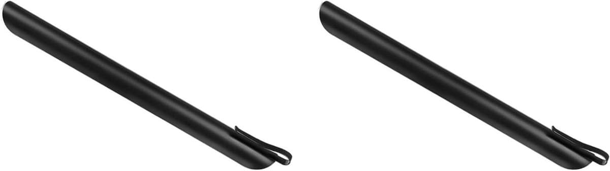Tafelkruimelaar Kruimelveger - Kruimelschraper Voedselverwijderaar - Tafels Snel Schoonmaken - Vaste Clip Houder - 2 Stuks - Zwart — afbeelding 1
