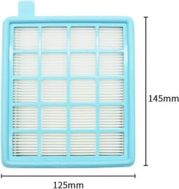 2 stuks - Inclusief een filtergaas en filterkatoen - filter sponsfilter voor stofzuigers, compatibel met Philips FC8633 FC8635 FC8646 FC8647 FC8670 FC8671 FC8672 FC9321 FC9323 FC9324 — thumbnail 2