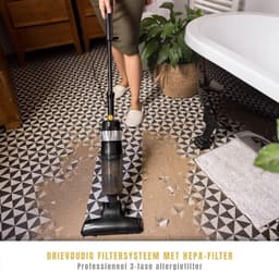 SVN® Steelstofzuiger met snoer - Steelstofzuiger - Stofzuiger - Zwart - ‎13cm x 25cm x 113cm — thumbnail 3