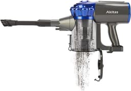 Draadloze Stofzuiger - Hand Steelstofzuiger - Efficiënt Huis Reinigen - Lichtgewicht 24 kg - 40 Min Looptijd - Blauw — thumbnail 5
