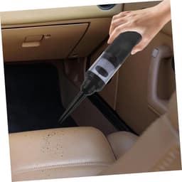 Handstofzuiger - Draagbare Stofzuiger - Auto Interieur - Dubbele Nat-Droogfunctie - 27 cm Lengte - Zwart — thumbnail 2