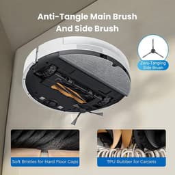 18-delige accessoireset voor de Dreame D20 Pro , D20 Pro Plus robotstofzuiger - inclusief 1 paar hoofdborstel, 4 zijborstels, 4 filters, 4 doeken, 4 stofzakken — thumbnail 4