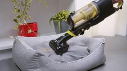 Draadloze Steelstofzuiger - Multifunctioneel Apparaat - Efficiënt Huishouden - Compact Opvouwbaar - 40 Min Looptijd - Zwart Geel — thumbnail 5