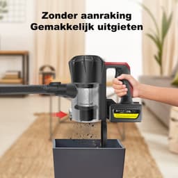 Draadloze Stofzuiger met LED Licht - Lichtgewicht Sterke Zuigkracht - Ideaal voor Huis, Auto en Banken — thumbnail 2