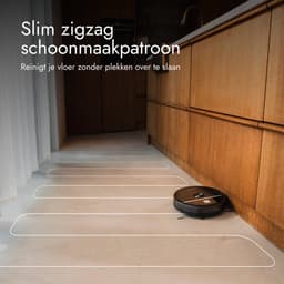 Bloomfold Sweep Robotstofzuiger met Dweilfunctie – Slimme Robot Stofzuiger, 3500Pa, 130 min, App & Google Home - Ultra-dun (7,3 cm) - Geschikt voor Huisdierhaar — thumbnail 3
