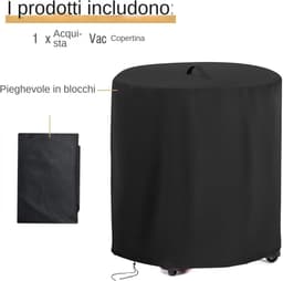 Stofzuigerhoes Waterdicht - Beschermhoes Gereedschap - Stofvrij Werken - Verstelbaar Trekkoord - 40.6 x 52.8 cm - Blond — thumbnail 5