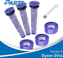 Dyson SV11 Filters (7 Stuks, Plus.Parts® alternatief voor 965661-01 / 967478-01) — thumbnail 1