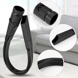 Dailygoods - Flexibel spleetmondstuk - Adapter en slang voor Dyson - Grijs - Stofzuiger accessoires - Hoogwaardige kwaliteit - Geschikt voor V7 V8 V10... — thumbnail 2
