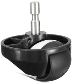 Dailygoods- Voorwiel Stille Rubberen Loopring - Voorwielsteun - Robot Stofzuiger Onderdelen - Vervangingswiel - Universeel - 2 Stuks - Robotwiel — thumbnail 5