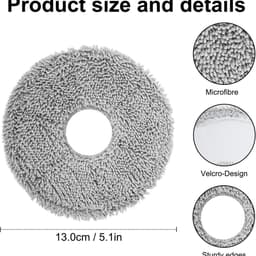 16 stuks - inclusief 1 rolborstels, 3 HEAP-borstels, 4 dweilen, 4 stofzakken, 4 zijborstels - Voor iRobot Roomba Plus 405 Combo Plus 505/507 Combo robotstofzuiger — thumbnail 2