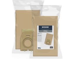 SQOON® Stofzuigerzakken 10 Stuks Geschikt voor Philips Oslo - Vervangt Model HR6938 - Papier - Voor Optimale Stofopname