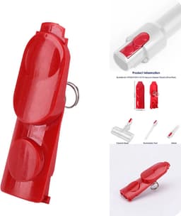 TLVX Sterke Clip Geschikt voor Dyson V7 / V8 / V10 / V11 / V15 / Dyson Knop met veer / Dyson Schakelaar / Steel Stofzuiger connector knop / Rode verbindingsknop / Clip – Vergrendelingsknop / Cleaner Head / Wand Tool / Bevestigingsknop Dyson / 1 stuks — thumbnail 1