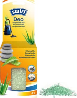 Swirl geurzakjes 'Ontspannende Aloë Vera' - 4 zakjes deo geur parels - stofzuigerverfrisser geurkorrels voor in de stofzuiger — thumbnail 3