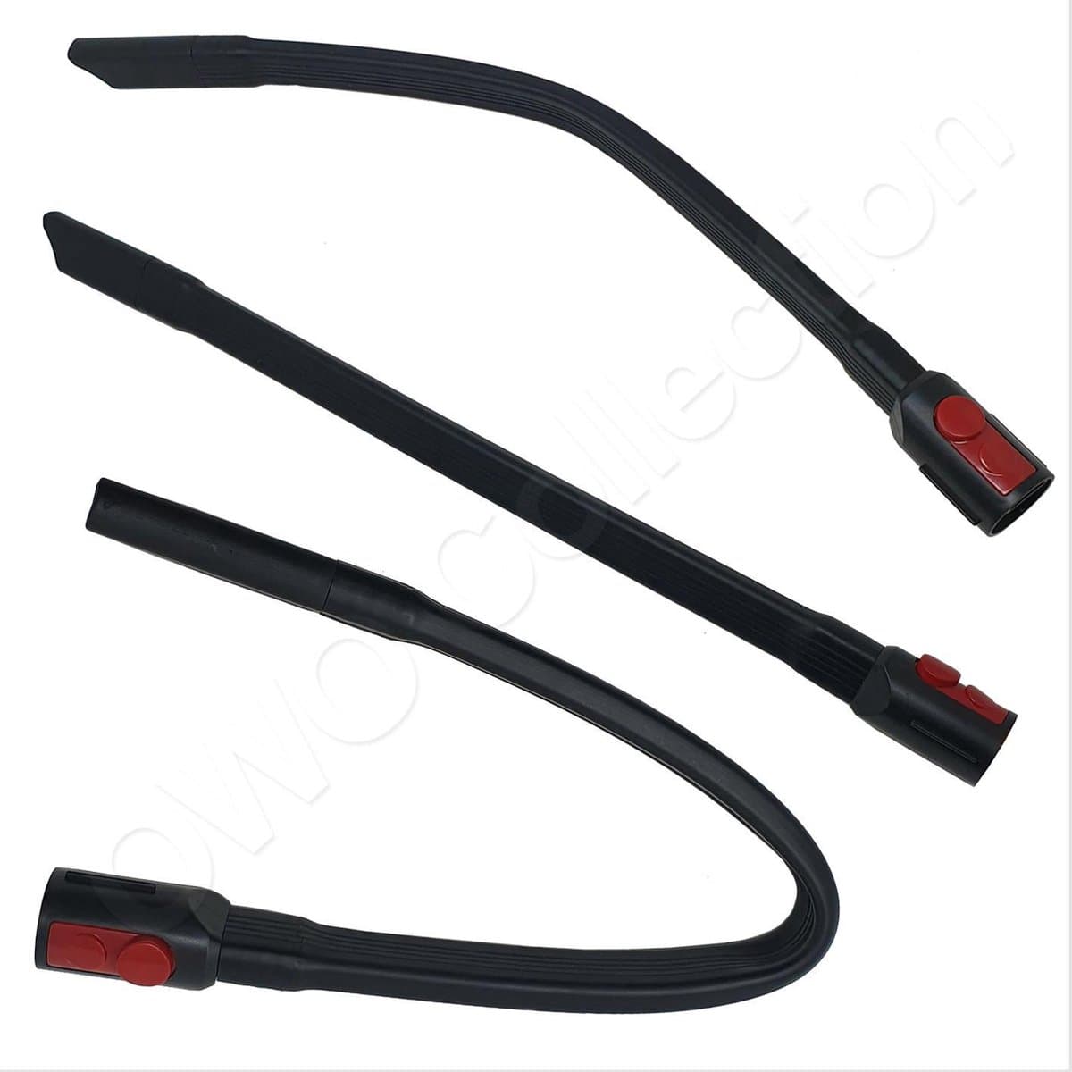 Extra lange flexibele spleet-plinten zuigmond borstel - plintenborstel - plintenzuigmond - spleetzuigmond - spleetborstel 57cm geschikt voor Dyson V7 V8 V10 V11 V15 (sv10 sv11 sv12 sv14 sv17 sv22) — afbeelding 1