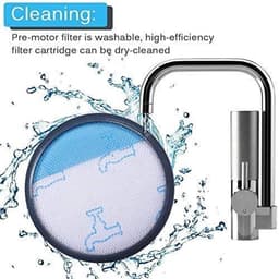 Filter Set - Rowenta Compact Power Cyclonic Stofzuiger - Anti-Allergie Stofzuigerfilter - Hepa Filterset — thumbnail 5