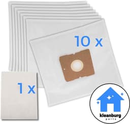 Kleanburg® - Geschikt voor Inventum - Tomado - Princess - PH95 - Stofzuigerzakken - 10 stuks — thumbnail 1