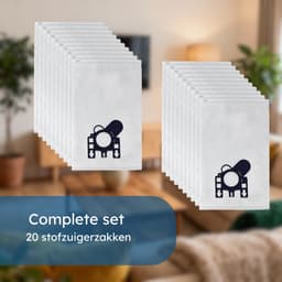 Stofzuigerzakken - Geschikt voor Miele GN, classic C1 Complete C2/C3 - 20 Stuks - van Saaf — thumbnail 2