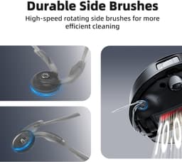 Accessoireset - 18-delige - Geschikt voor Roborock Q10 S5+ Robotstofzuiger - 1 Hoofdborstels, 2 Dweilpads, 4 Zijborstels, 6 HEPA-filters, 5 Stofzakken — thumbnail 4
