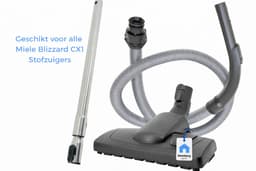 Kleanburg® Geschikt voor Miele Blizzard CX1 - Stofzuiger Onderdelen Set - Slang, Telescoop Buis & Combizuigmond — thumbnail 1