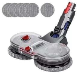Elektrische dweilkop Geschikt voor Dyson V11 V10 V15 V8 V7 stofzuiger, dweilkop Geschikt voor reservoir en 6 wasbare dweilen - Dyson stofzuiger — thumbnail 1