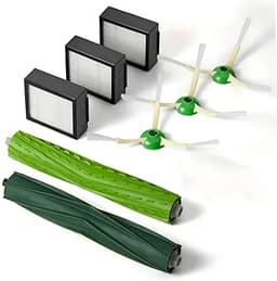 7-delige Accessoireset geschikt voor iRobot E- en J-serie – Compatibel met i7 i8 i6 i5 i4 i3 i1 E5 E6 J5 J6 J7 J8 J9 Plus – 3 Filters – 3 Zijborstels – 2 Rubberen Hoofdborstels – Vervangende Onderdelen Set — thumbnail 1