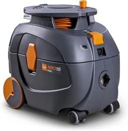 Efficiënte stofzuiger 15 liter met fluistertechnologie en Eco-knop - grijs/oranje — thumbnail 2