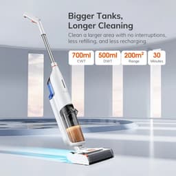 ILIFE W90 Draadloze Nat & Droog Stofzuiger – 5500Pa | Zelfreinigende Mop | 700ml Tank — thumbnail 4