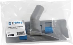Dparts compacte zuigmond geschikt voor Nilfisk, Numatic, Henry, Hetty, James - 32mm - Universeel stofzuiger opzetstuk - Stofzuigermondstuk - Stofzuigervoet - Combizuigmond - Stofzuigerborstel - Stofzuigermond - Combimond - Borstel - Mondstuk — thumbnail 3