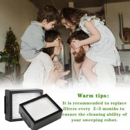 Vervangingsfilters - Geschikt voor iRobot Roomba E I & J-serie i7 / E5 / E6 / E7 stofzuiger - 4 stuks — thumbnail 3