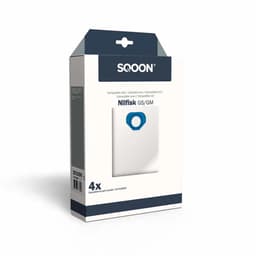 SQOON® Stofzuigerzakken Geschikt voor Nilfisk GS / GM80 / GM90 – Vervangt Model 107418500 – High Filtration voor Optimale Stofopname en Hygiëne - (SQ29) - 4 Stuks — thumbnail 2