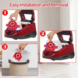 Geschikt voor Vervangende stofzak voor Miele HyClean 3D Efficiency FJM stofzuigers (onderdeelnummer 9917710) - Geschikt voor Miele stofzuigers met zak. Deze doos bevat 12 zakken — thumbnail 2