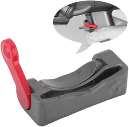Schakelaar Vergrendeling geschikt voor Dyson V15 V11 V10 V8 - Trigger - Onderdelen Steelstofzuiger - Accessoires - vergrendelbare aan/uit-schakelaar, bevrijd uw vingers - grijs/rood — thumbnail 1
