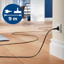 Philips Stofzuiger met Zak PowerGo FC8244/09 - 900W Motor - Lang Snoer - Alle Vloertypen - Multifunctionele Zuigmond - Grijs — thumbnail 5