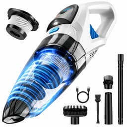 Handstofzuiger Draadloos 25000Pa – 8000mAh Accu – 45 Min Gebruiksduur – HEPA Filter – 600 ml Reservoir — thumbnail 1