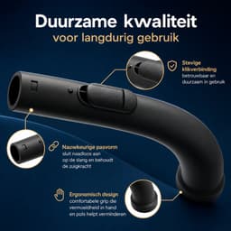 BukkitBow - Pistoolgreep / Handgreep geschikt voor Miele Stofzuiger C1, C2, C3, S4000, S5000, S7, S8 - Vervangt 9442601 — thumbnail 4