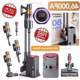 Steelstofzuiger – Draadloze Stofzuiger – Zakloze Kruimeldief – Snoerloze Zuiger – Lichtgewicht Zuigapparaat – 46KPa Zuigkracht – 60 Min Batterijduur — thumbnail 3