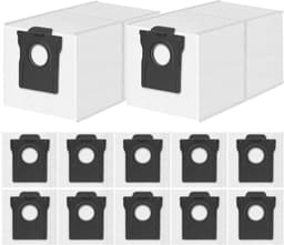 12 stuks stofzakken geschikt voor Dreame L40/AE/A/L10/L50/L20/L40s/L10s Ultra Gen 3 — thumbnail 1